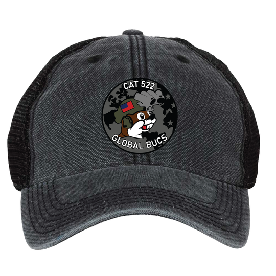 CAT 522 "Global Bucs" Embroidered Hats