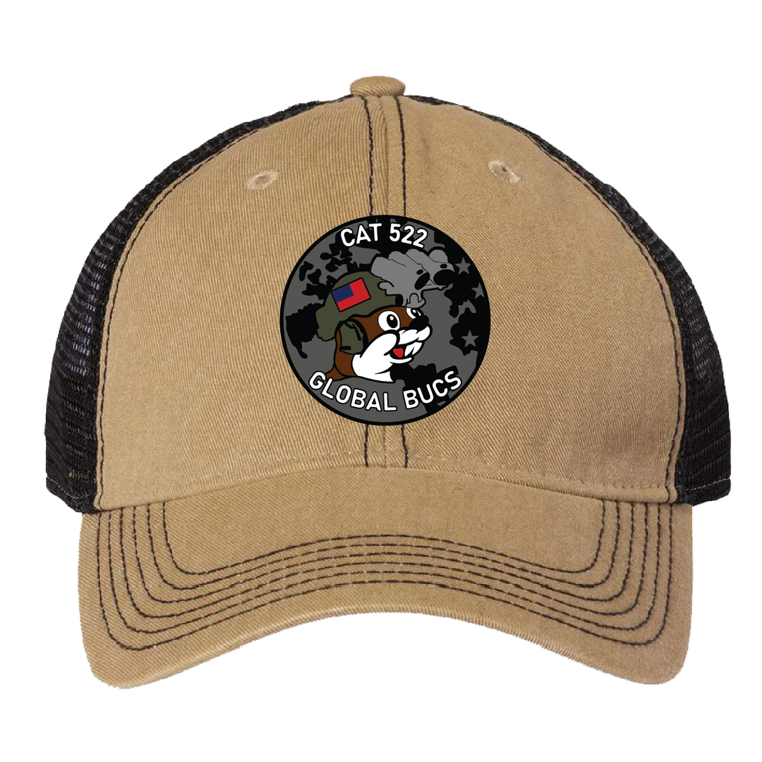 CAT 522 "Global Bucs" Embroidered Hats