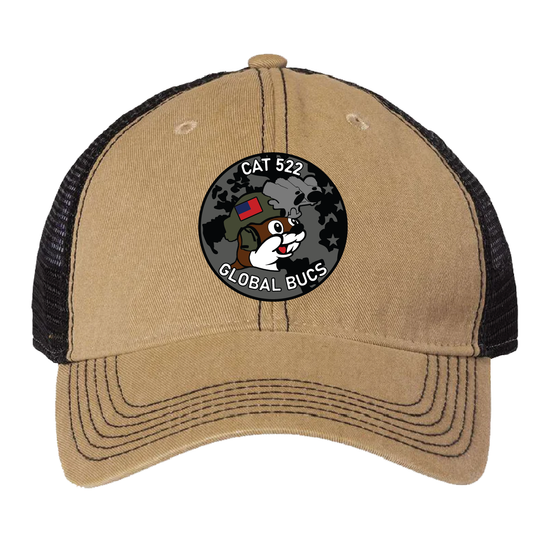 CAT 522 "Global Bucs" Embroidered Hats