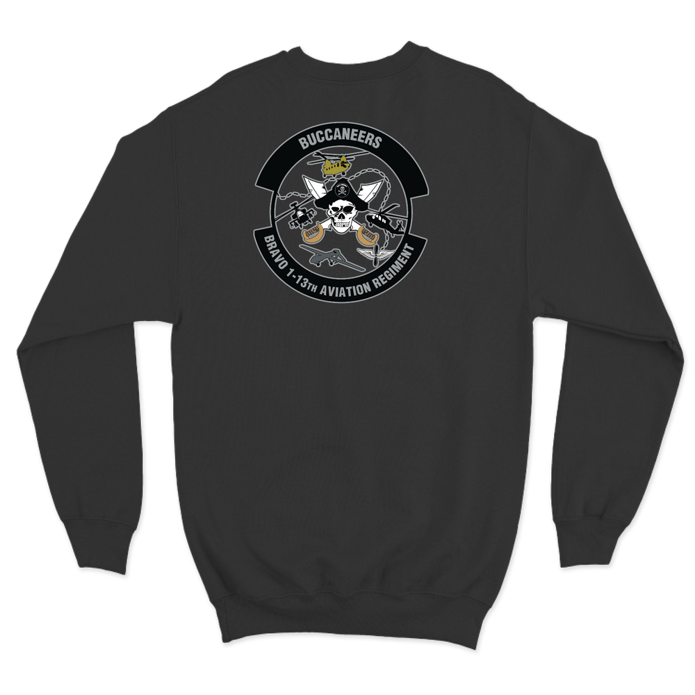 B Co, 1-13th AVN "Buccaneers" Crewneck Sweatshirt