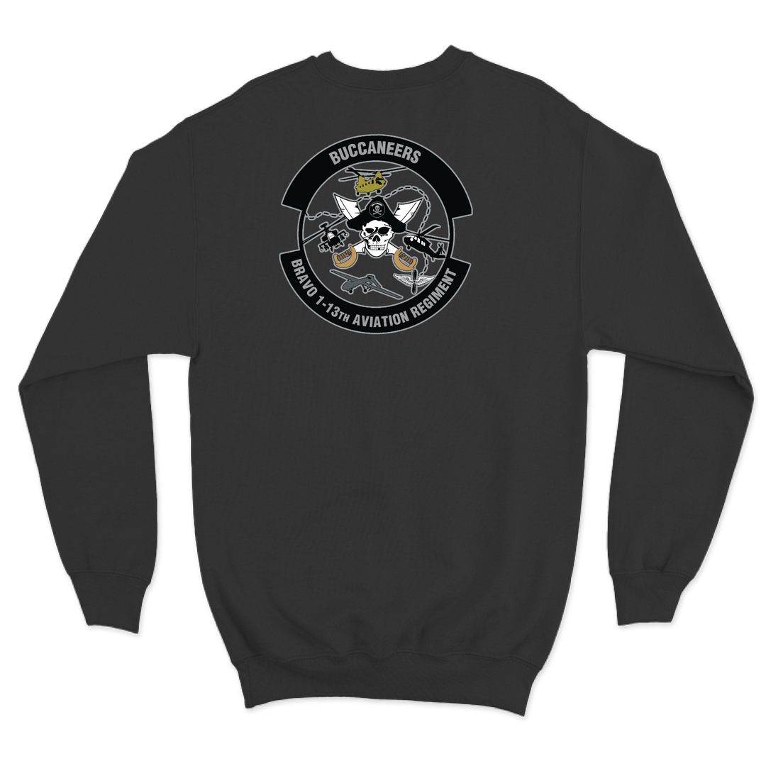 B Co, 1-13th AVN "Buccaneers" Crewneck Sweatshirt