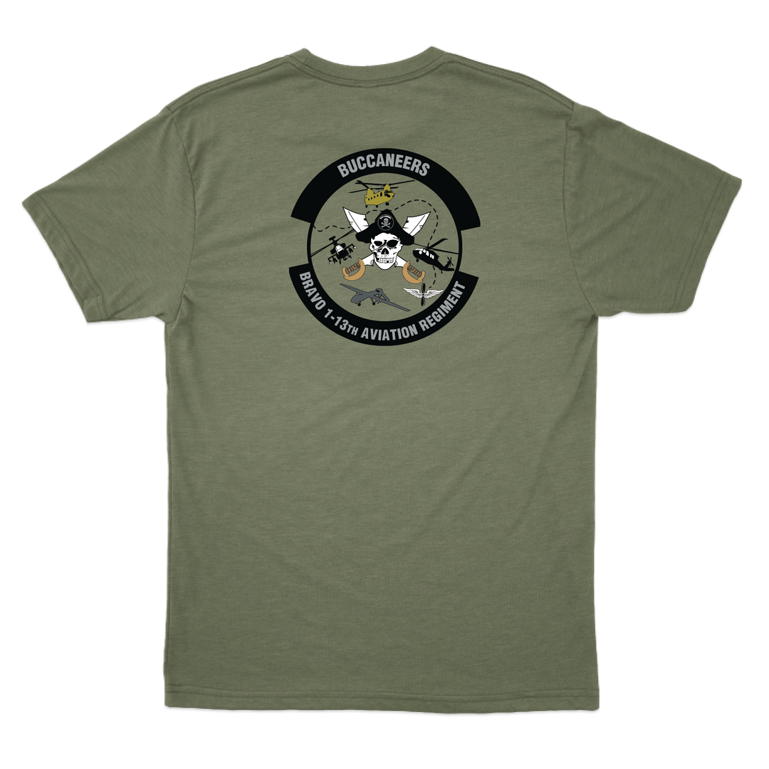 B Co, 1-13th AVN "Buccaneers" T-Shirts