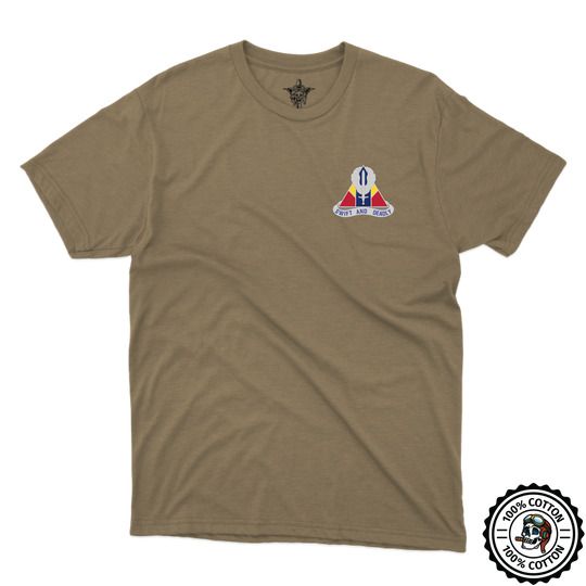 B Co, 1-13th AVN "Buccaneers" Tan T-Shirt