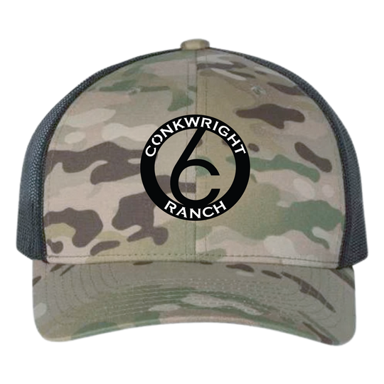 C6 Ranch Embroidered Hats