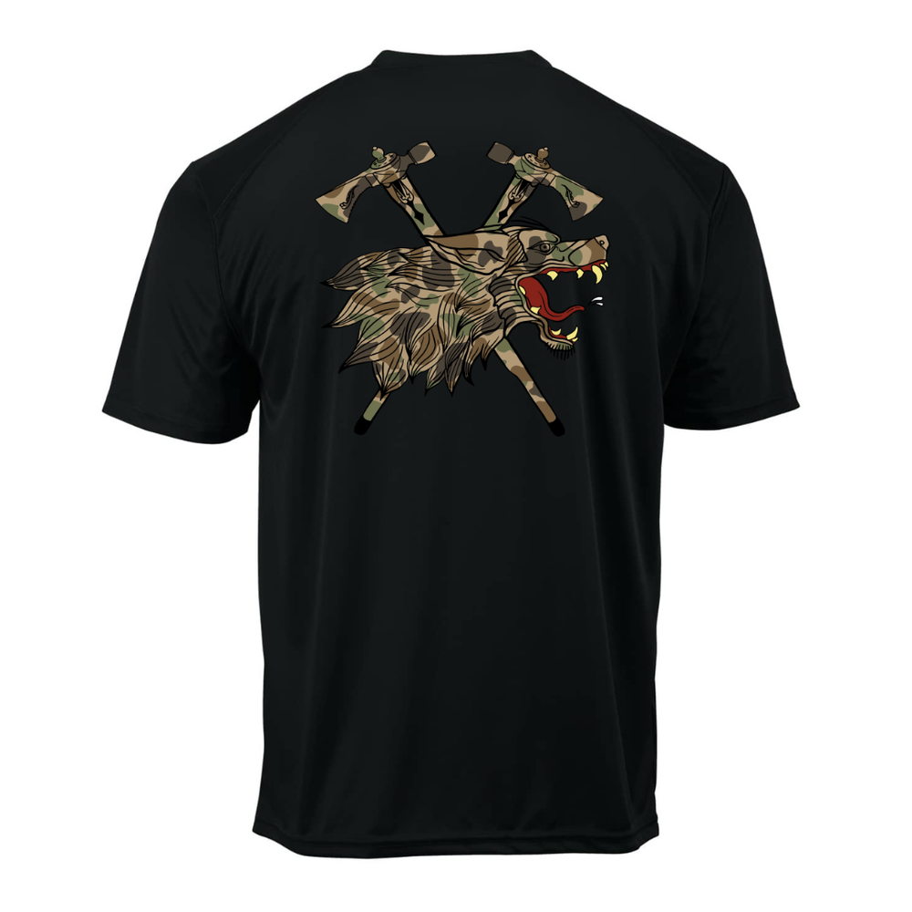 CAT 633, 96th CA BN Camo V2 Performance Tee