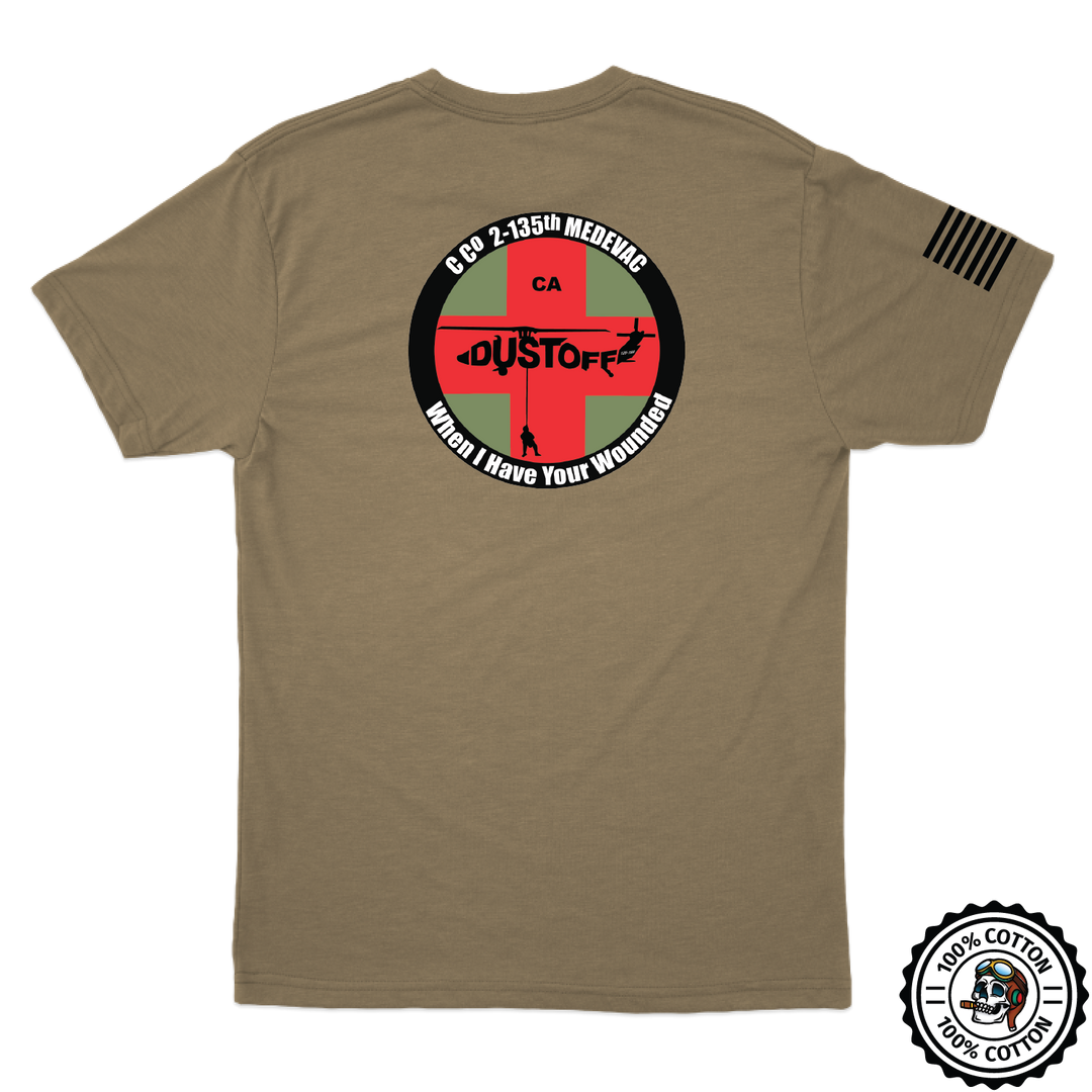 C Co, 2-135 GSAB DUSTOFF Tan 499 T-Shirt