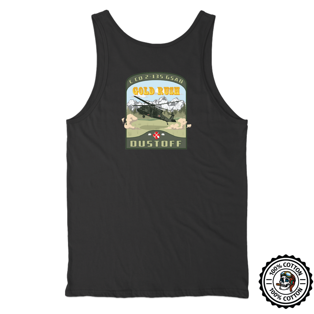 C Co, 2-135 GSAB "Gold Rush Dustoff" Tank Top