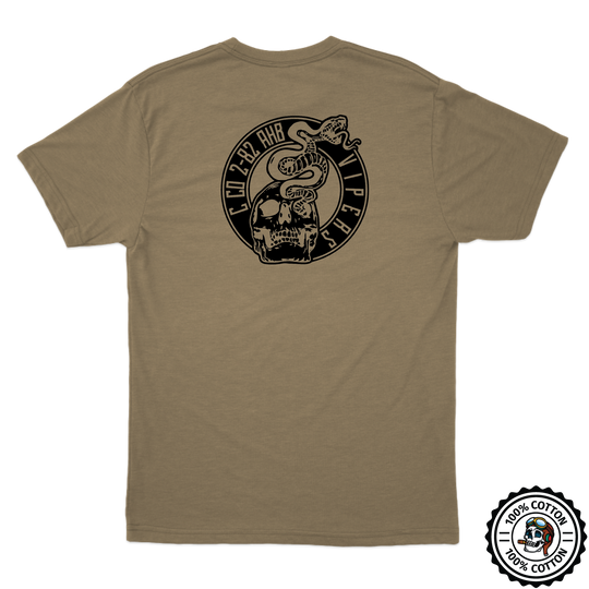 C Co, 2-82 AHB "Vipers" V2 Tan 499 T-Shirt