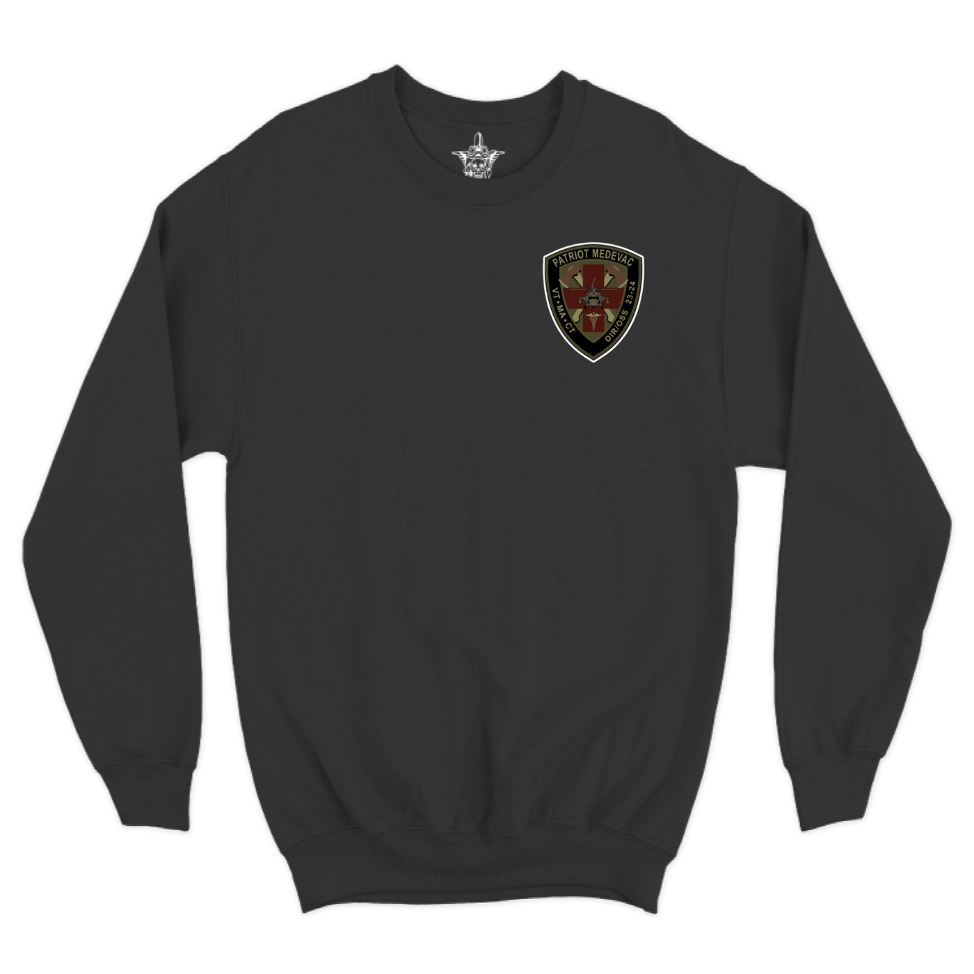 C Co, 3-126 AVN "Patriot Medevac" Crewneck Sweatshirt