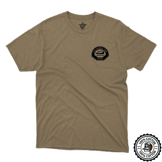 California Fire Pilots Association V1 Tan 499 T-Shirt
