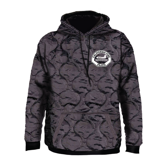 California Fire Pilots Association Woobie Hoodie Embroidery
