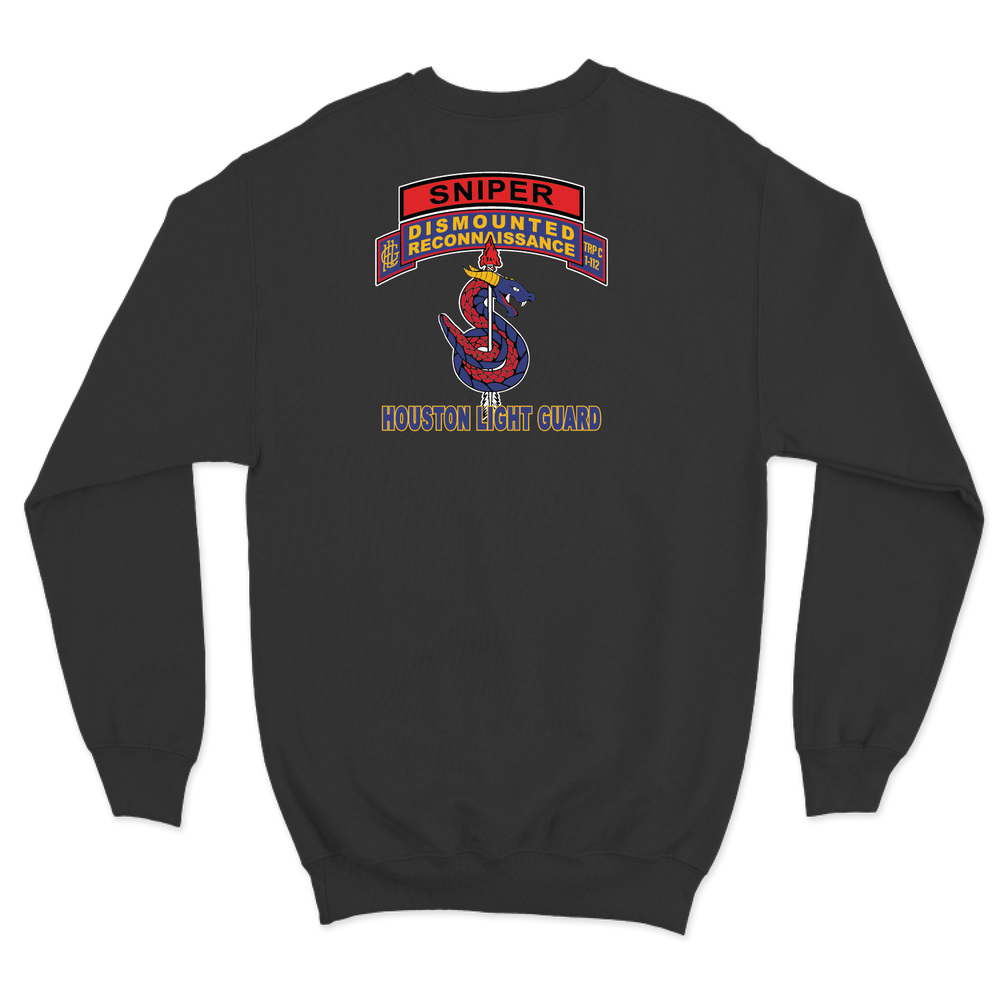 C (DRT), 1-112th CAV (RSTA) "Sniper" Crewneck Sweatshirt
