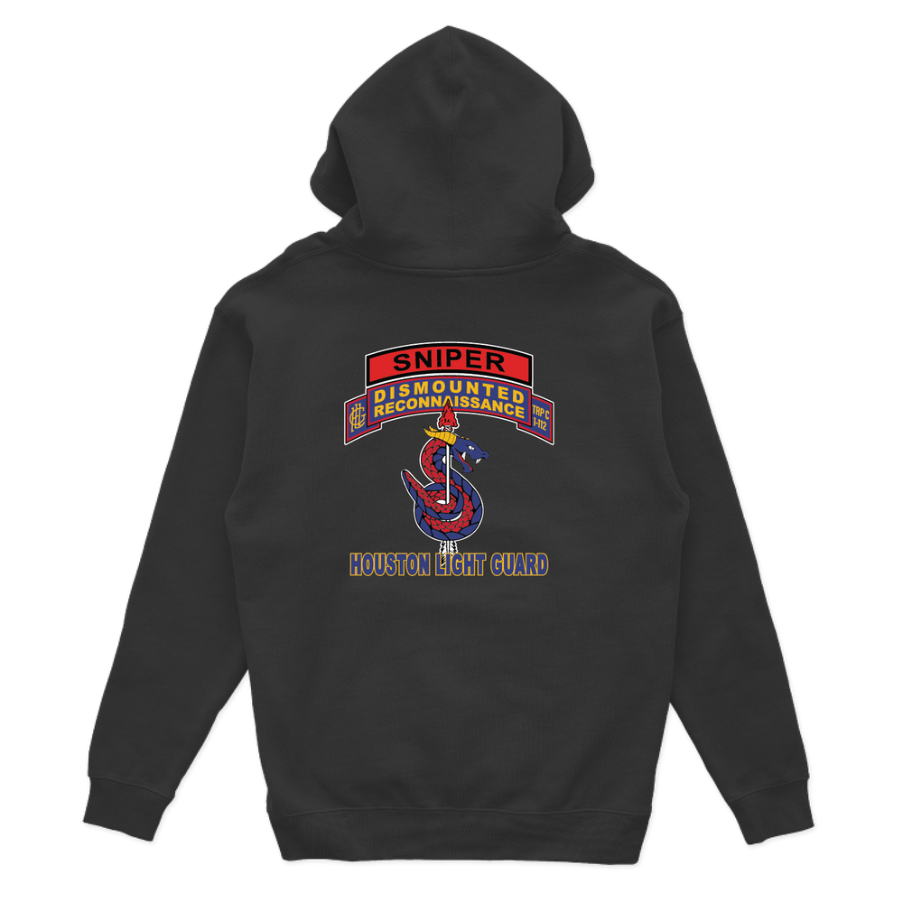 C (DRT), 1-112th CAV (RSTA) "Sniper" Hoodies