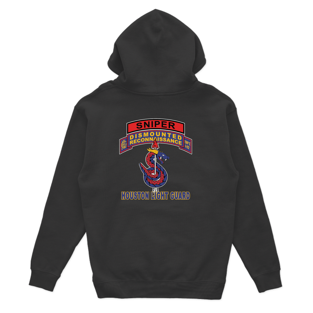 C (DRT), 1-112th CAV (RSTA) "Sniper" Hoodies