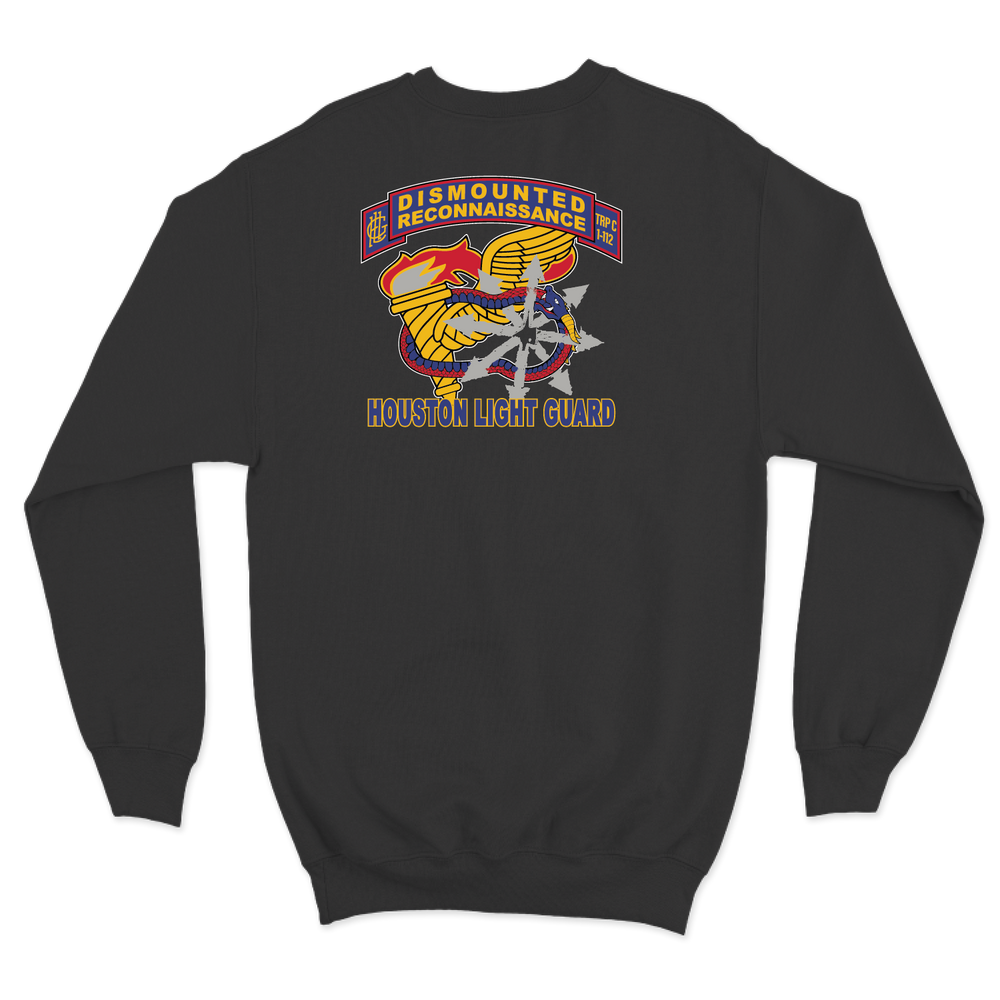 C (DRT), 1-112th CAV (RSTA) “Houston Light Guard” 2025 Crewneck Sweatshirt