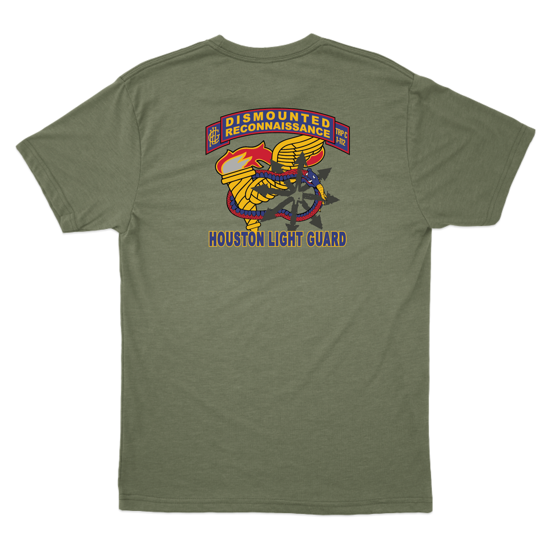 C (DRT), 1-112th CAV (RSTA) “Houston Light Guard” 2025 T-Shirts