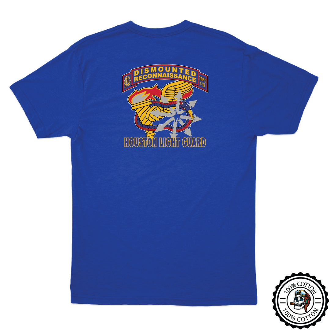 C (DRT), 1-112th CAV (RSTA) “Houston Light Guard” 2025 T-Shirts