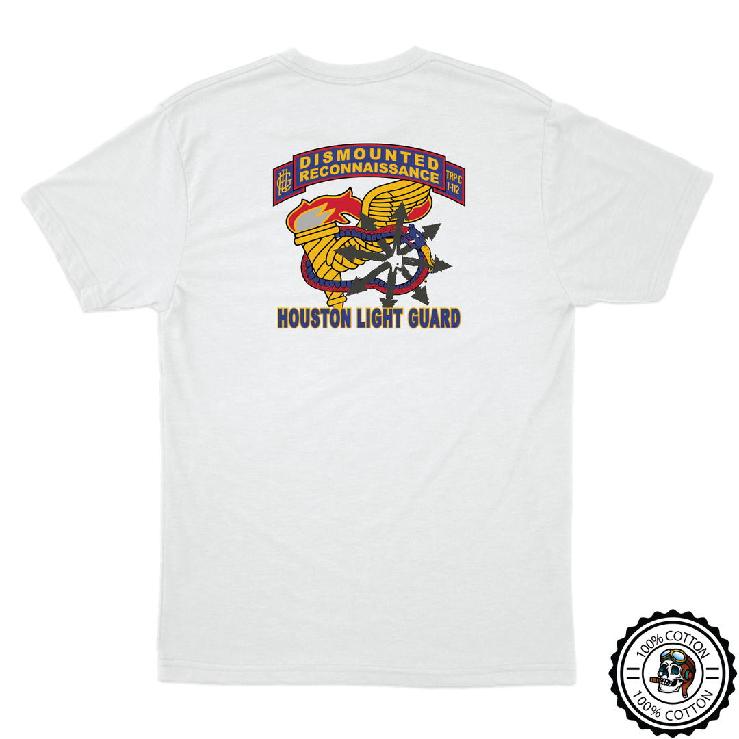 C (DRT), 1-112th CAV (RSTA) “Houston Light Guard” 2025 T-Shirts