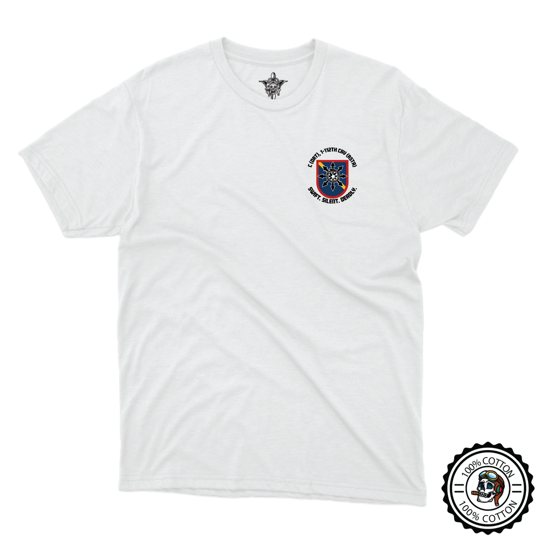 C (DRT), 1-112th CAV (RSTA) “Houston Light Guard” 2025 T-Shirts