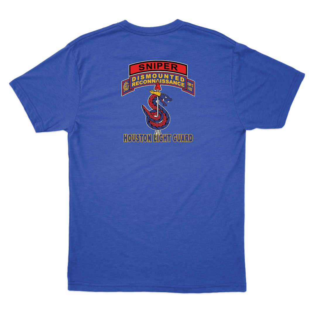 C (DRT), 1-112th CAV (RSTA) "Sniper" T-Shirts