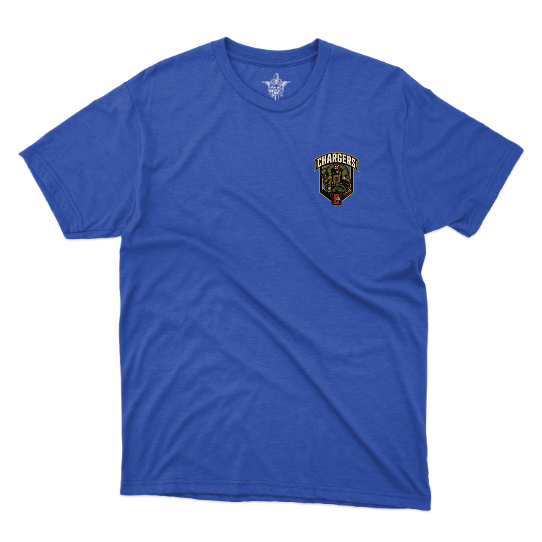 C CO CHARGERS_tee_heatherroyal_front.png