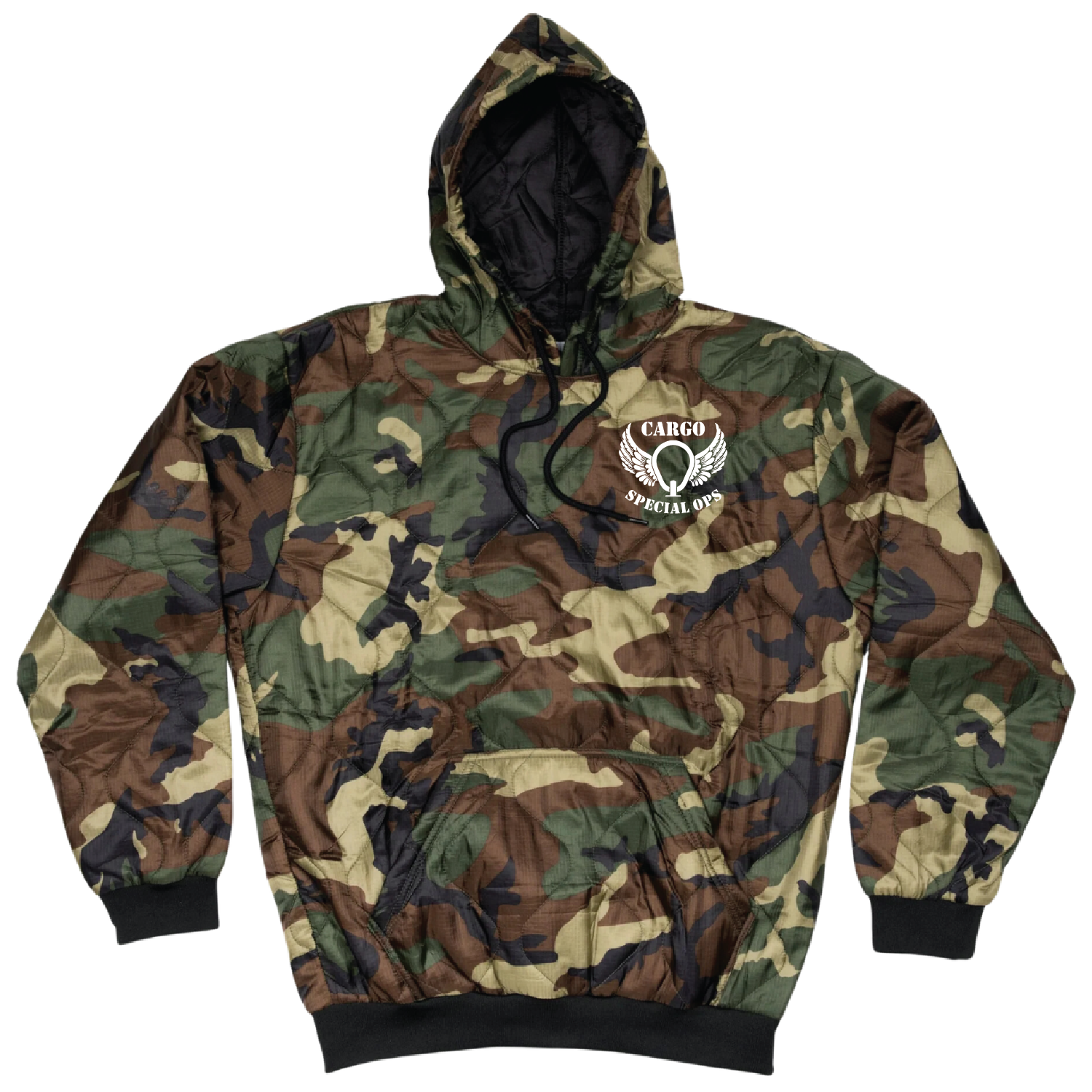 Woobie Hoodie — Cargo and Special Operations Lab Field Hoodie White Embroidery