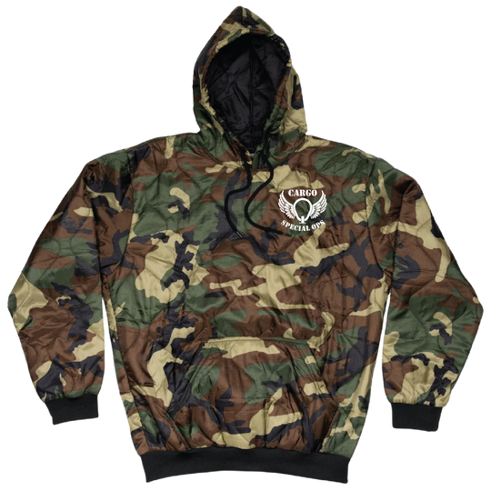 Cargo and Special Operations Lab Field Hoodie White Embroidery