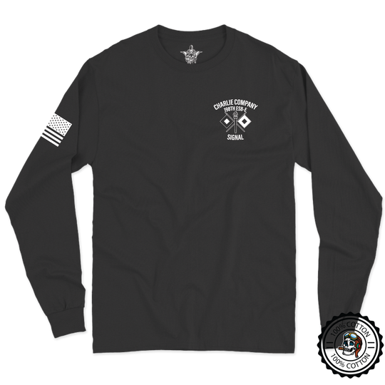 C Co "Chaos", 198TH ESB-E Flag Long Sleeve T-Shirt