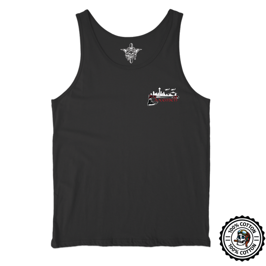A Co, 2-158 AHB "Axemen" Tank Top Black Front