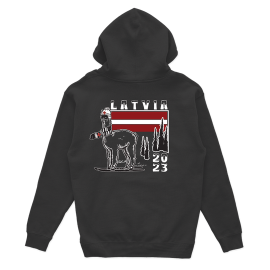 C Co, 2-3 GSAB "Combat Llamas" Latvia Hoodies