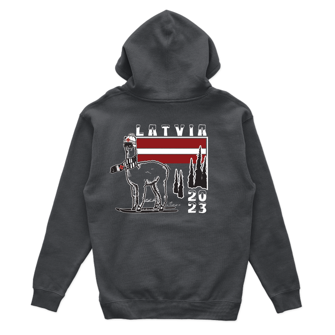 C Co, 2-3 GSAB "Combat Llamas" Latvia Hoodies