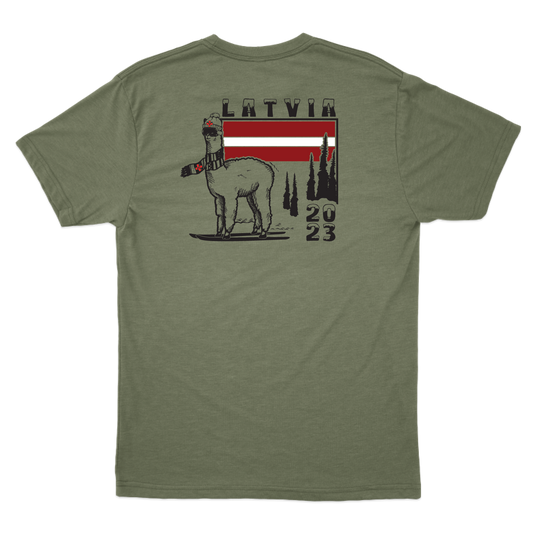 C Co, 2-3 GSAB "Combat Llamas" Latvia T-Shirts