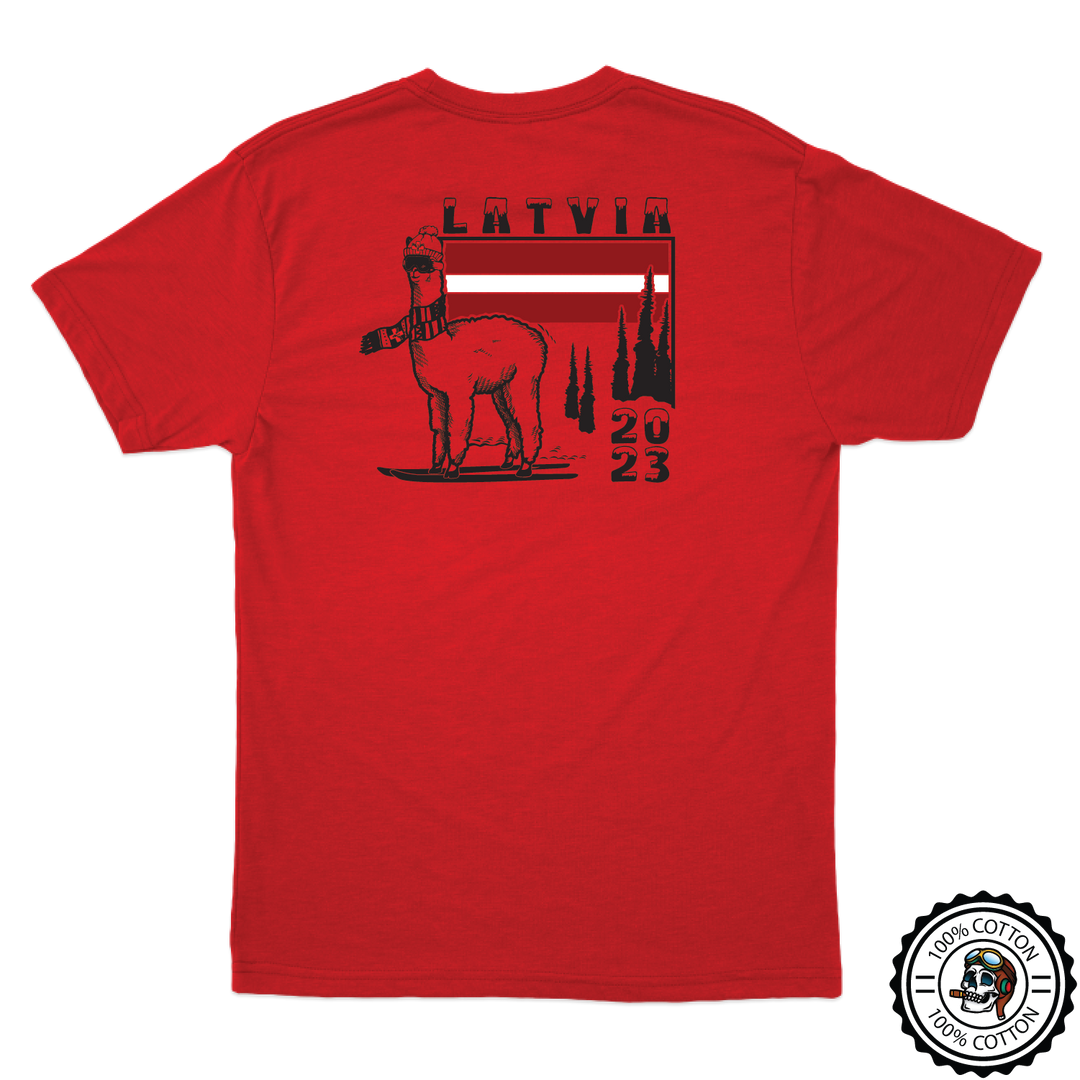 C Co, 2-3 GSAB "Combat Llamas" Latvia T-Shirts