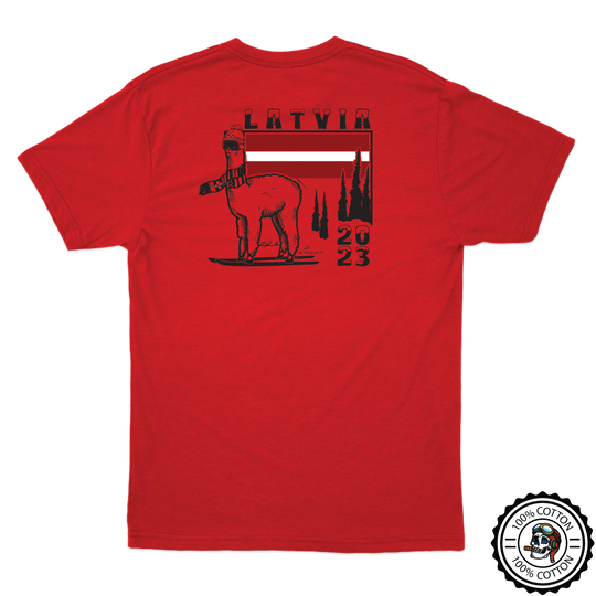 C Co, 2-3 GSAB "Combat Llamas" Latvia T-Shirts