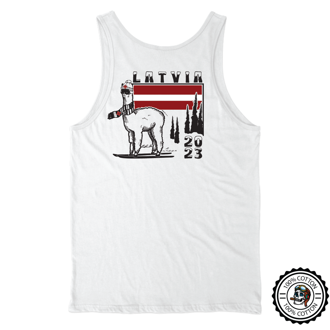 C Co, 2-3 GSAB "Combat Llamas" Latvia Tank Tops