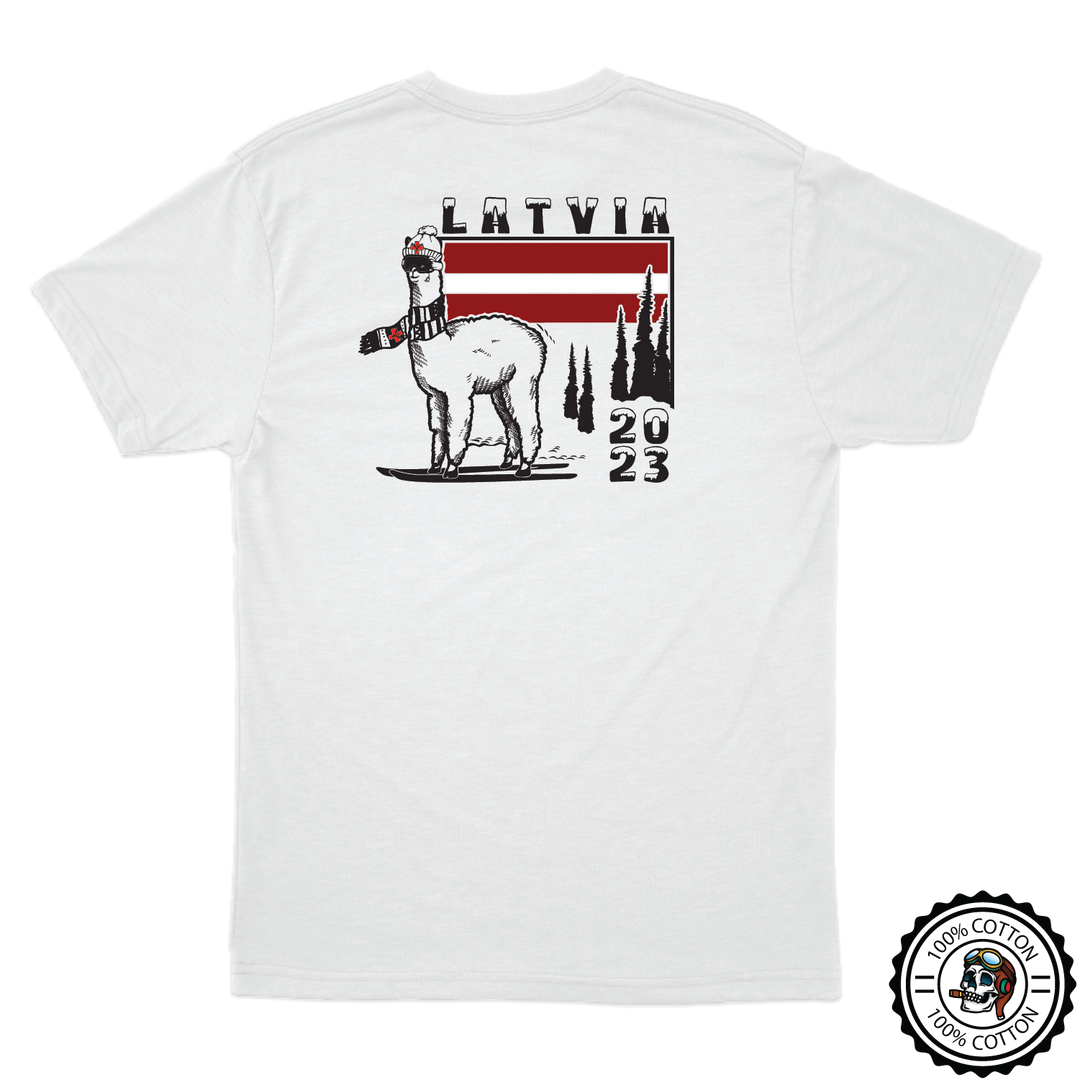 C Co, 2-3 GSAB "Combat Llamas" Latvia T-Shirts