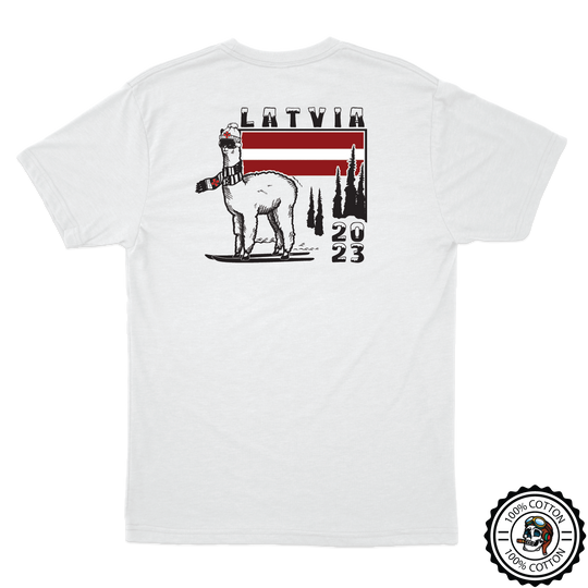 C Co, 2-3 GSAB "Combat Llamas" Latvia T-Shirts