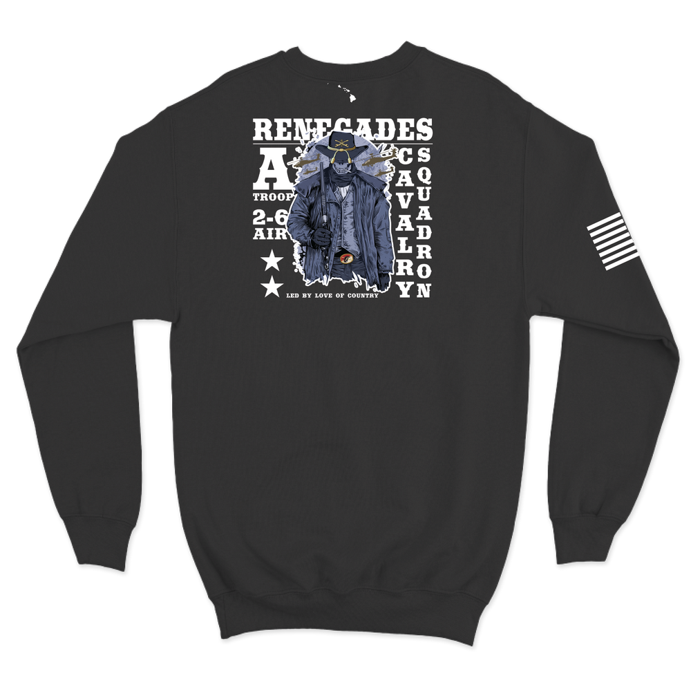 A TRP, 2-6 CAV "RENEGADES" Crewneck Sweatshirt