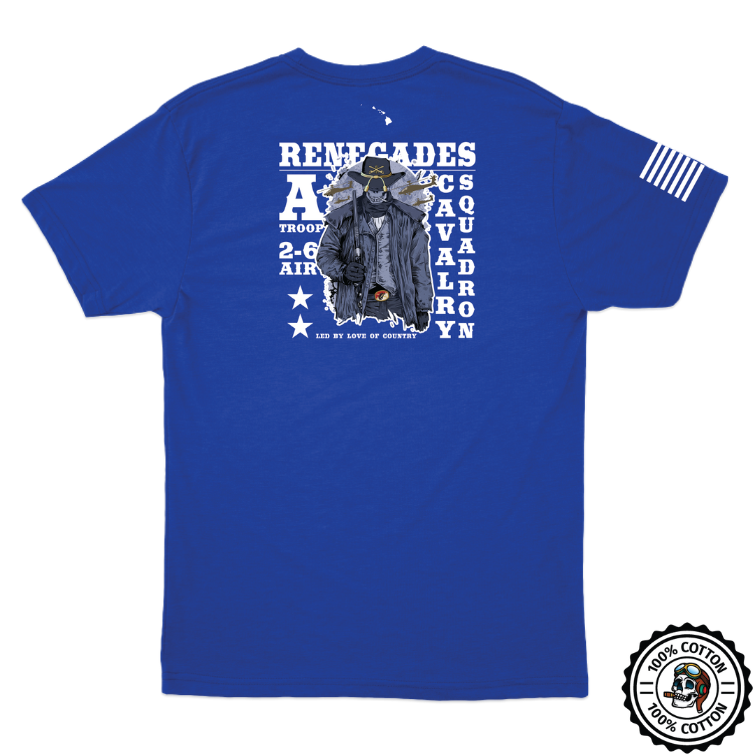 A TRP, 2-6 CAV "RENEGADES" T-Shirts