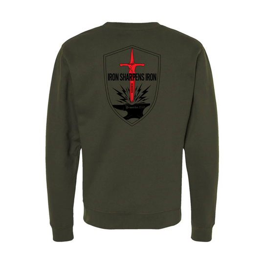 B Co, 640th ASB "Blacksmiths" Crewneck Sweatshirt
