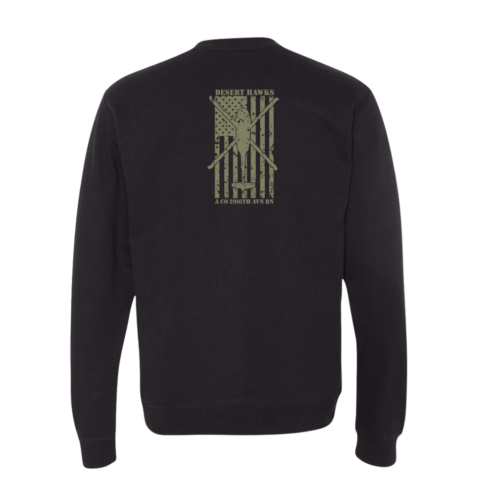 A Co, 2916 AVN "Desert Hawks" Crewneck Sweatshirt
