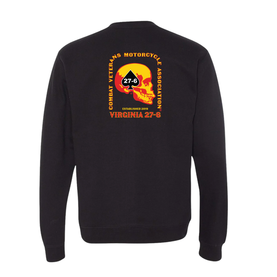Combat Veterans Motorcycle Association 27-6 V2 Crewneck Sweatshirt