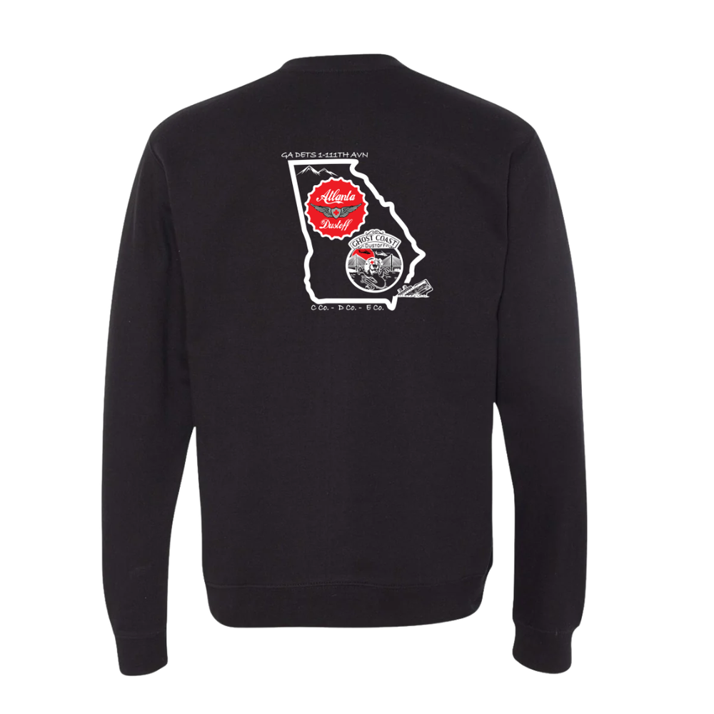 Det 1, C Co, 1-111 GA Dustoff Crewneck Sweatshirt