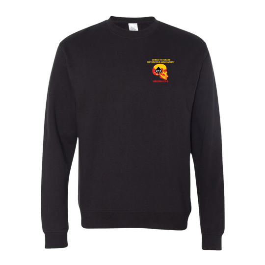 Combat Veterans Motorcycle Association 27-6 Crewneck Sweatshirt