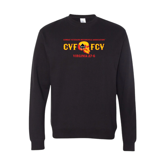 Combat Veterans Motorcycle Association 27-6 V2 Crewneck Sweatshirt