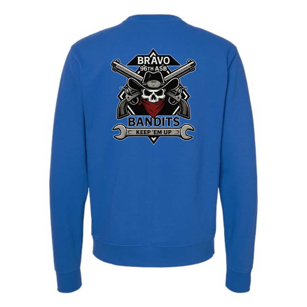 B Co, 96th ASB "Bandits" 2026 Crewneck Sweatshirt