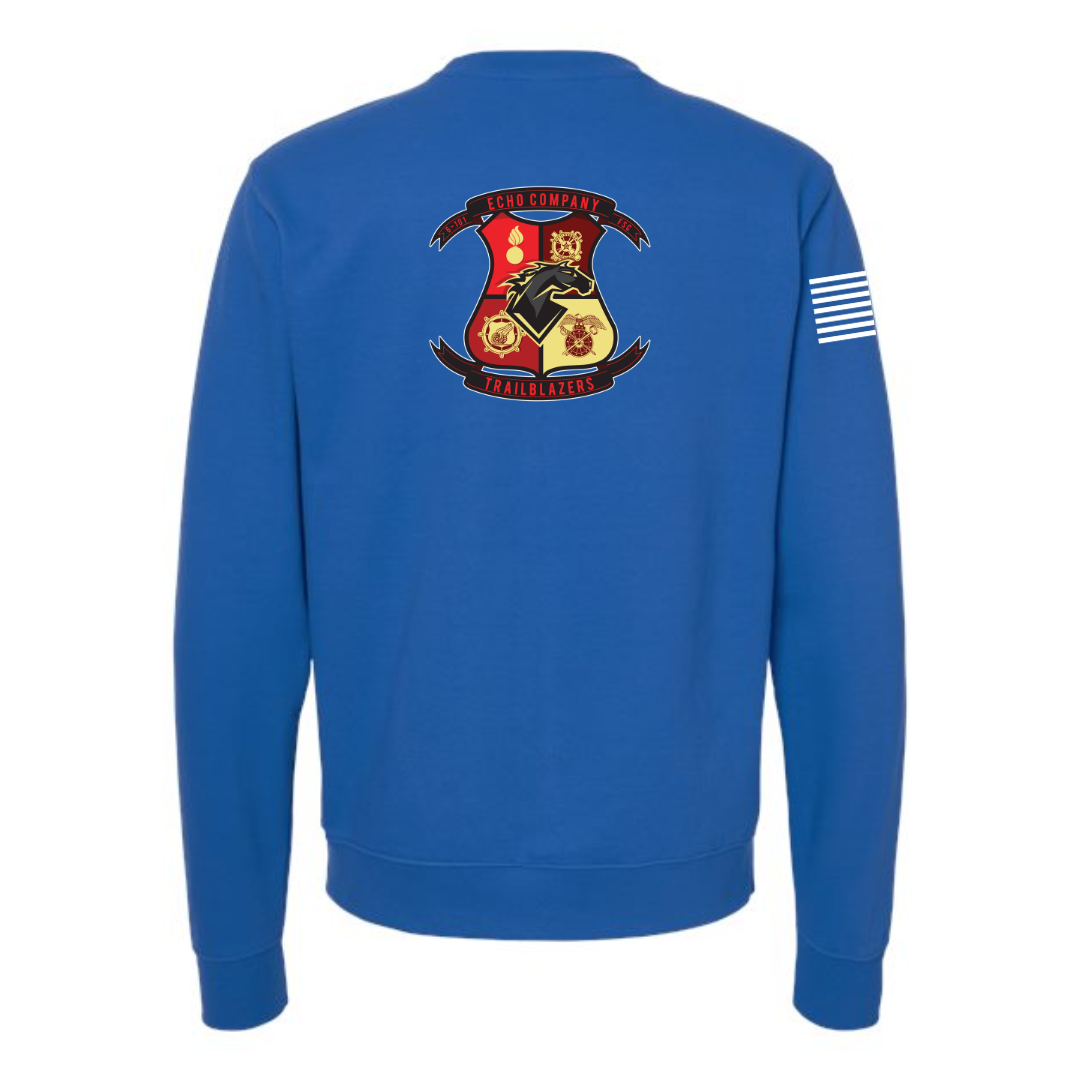 E Co, 6-101 AHB-M "Trailblazers"  Crewneck Sweatshirt