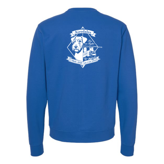 C Co, 96th ASB Airedale Crewneck Sweatshirt