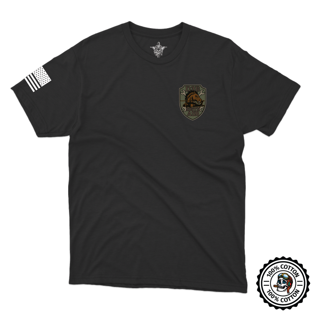 Det 3, B Co, 935th ASB w/ Flag T-Shirts