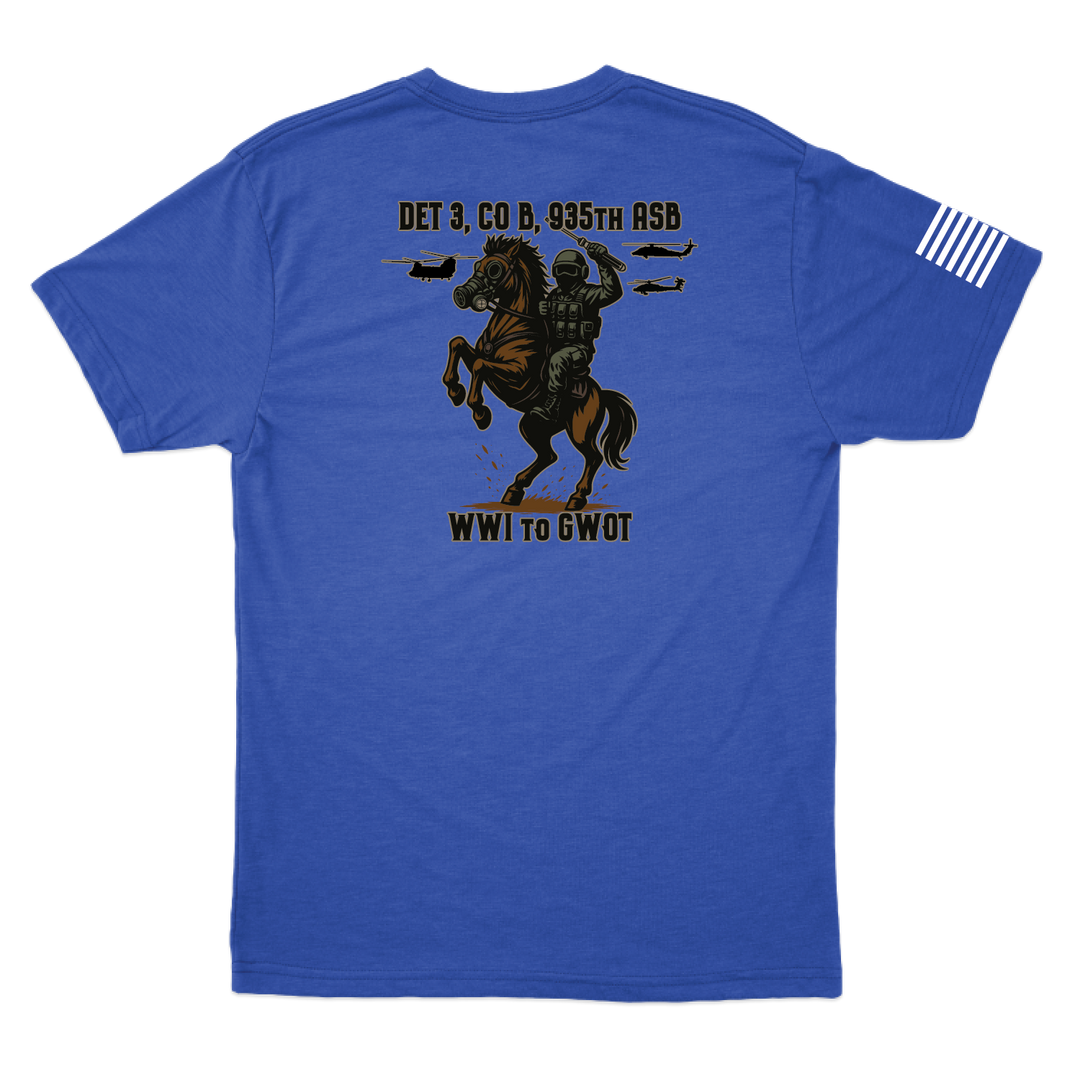 Det 3, B Co, 935th ASB w/ Flag T-Shirts